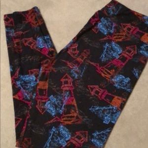 TC LuLaRoe Light House Leggings